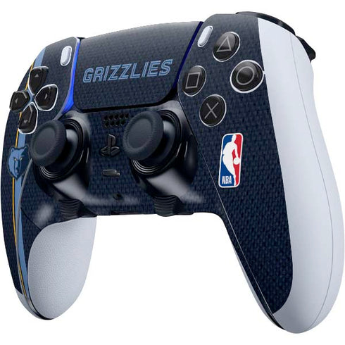 NBA Memphis Grizzlies Jersey PS5 DualSense Edge Pro Controller Skin