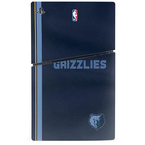 NBA Memphis Grizzlies Jersey PS5 Slim Disk Bundle Skin