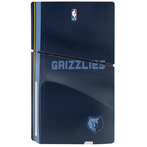 NBA Memphis Grizzlies Jersey PS5 Slim Disk Bundle Skin