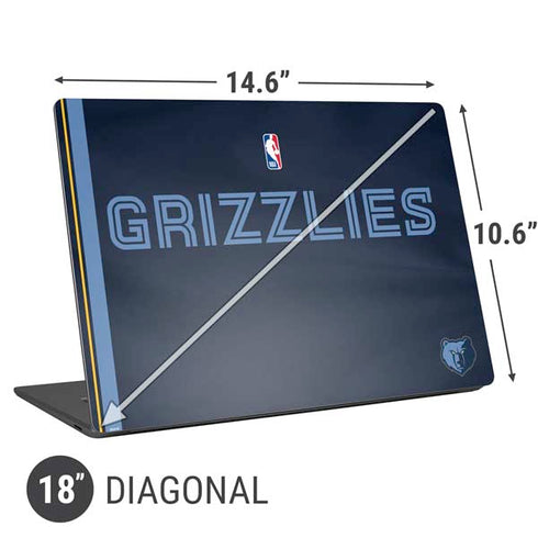 NBA Memphis Grizzlies Jersey Universal Laptop 18in (14.6 x 10.6in) Skin