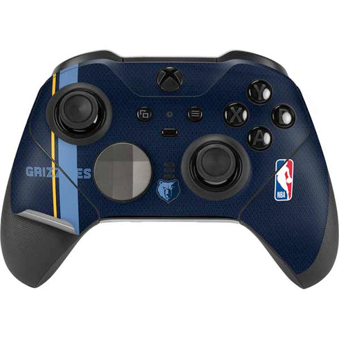 NBA Memphis Grizzlies Jersey Xbox Elite Wireless Controller Series 2 Skin