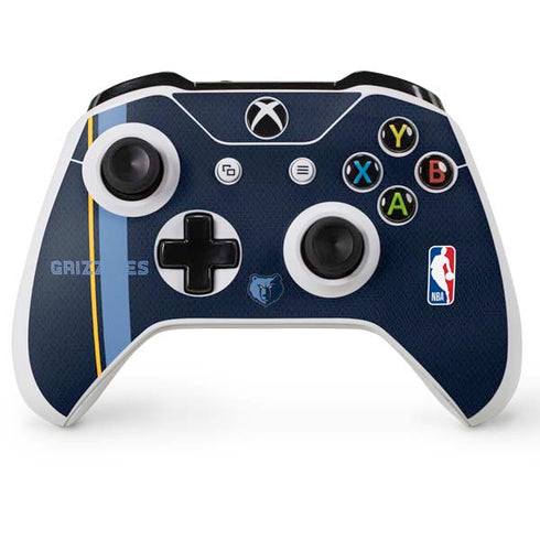 NBA Memphis Grizzlies Jersey Xbox One S Controller Skin