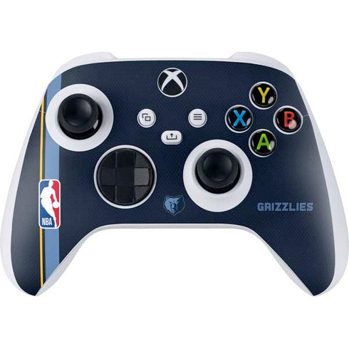 NBA Memphis Grizzlies Jersey Xbox Series S Controller Skin