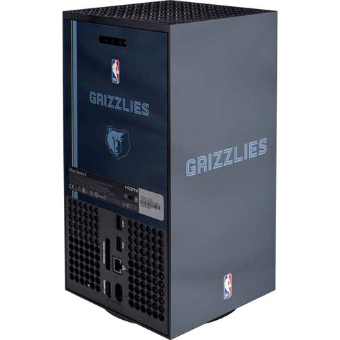 NBA Memphis Grizzlies Jersey Xbox Series X Console Skin