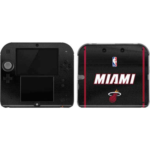 NBA Miami Heat Jersey Nintendo 2DS Skin