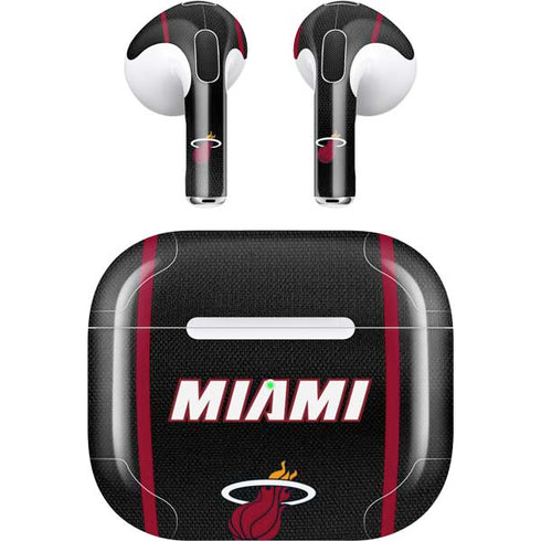 NBA Miami Heat Jersey Apple AirPods (3rd Gen 2021) Skin