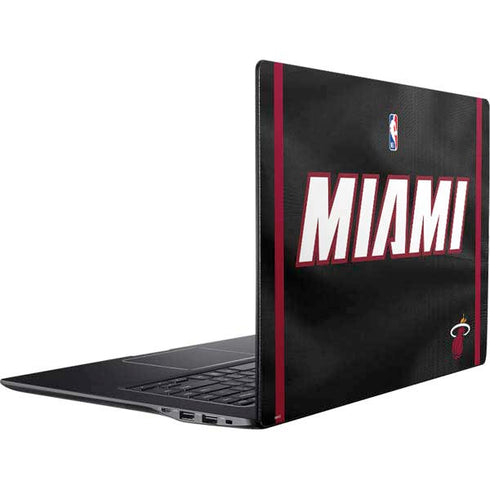 NBA Miami Heat Jersey Ativ Book 9 (15.6in 2014) Skin