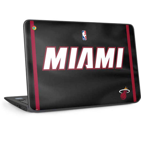 NBA Miami Heat Jersey HP Chromebook Skin