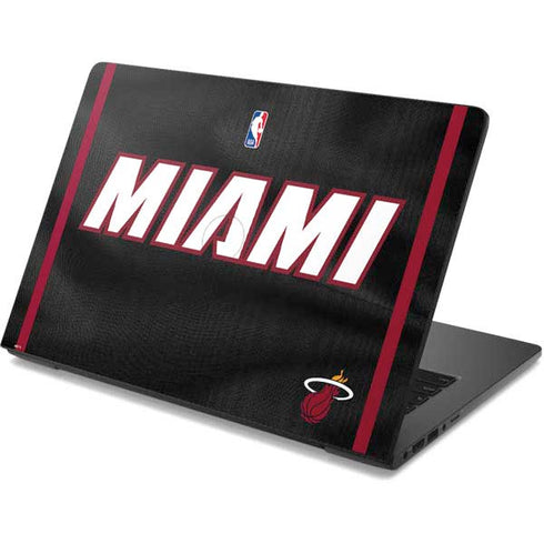 NBA Miami Heat Jersey Dell Chromebook Skin