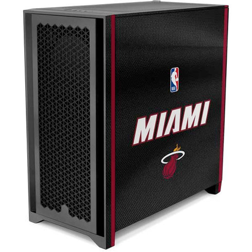 NBA Miami Heat Jersey Corsair 4000D Tempered Glass Mid-Tower ATX Case Skin