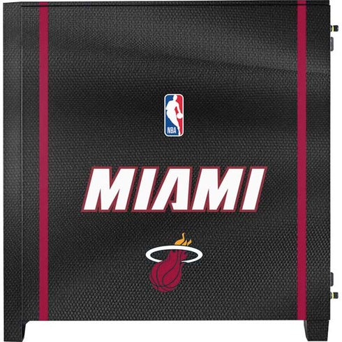 NBA Miami Heat Jersey Corsair 4000D Tempered Glass Mid-Tower ATX Case Skin