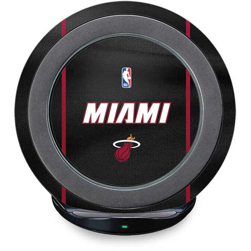 NBA Miami Heat Jersey Fast Charge Wireless Charging Stand Skin