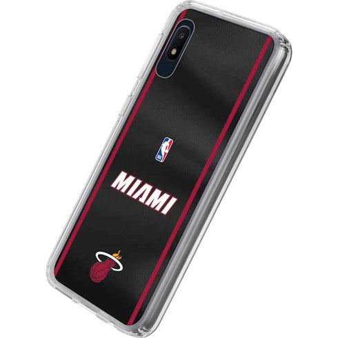 NBA Miami Heat Jersey Galaxy A10e Clear Case