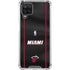 NBA Miami Heat Jersey Galaxy A12 Clear Case