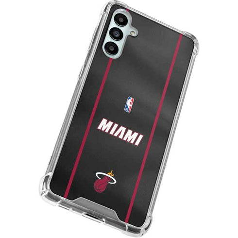 NBA Miami Heat Jersey Galaxy A14 5G Clear Case