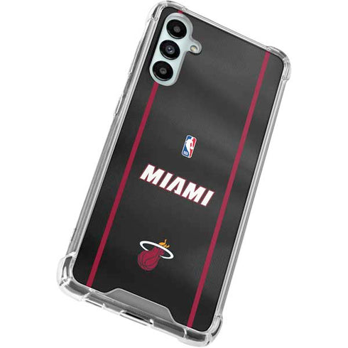 NBA Miami Heat Jersey Galaxy A15 5G Clear Case