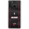 NBA Miami Heat Jersey Galaxy A21 Clear Case