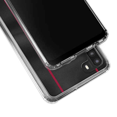 NBA Miami Heat Jersey Galaxy A21 Clear Case