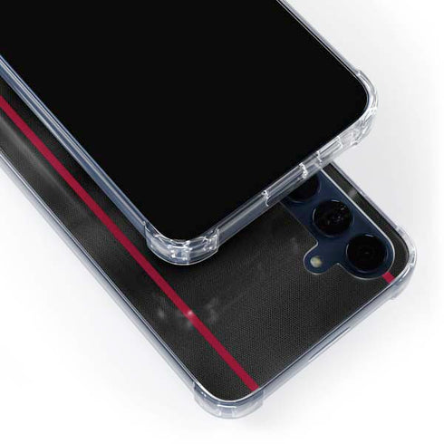 NBA Miami Heat Jersey Galaxy A35 5G Clear Case