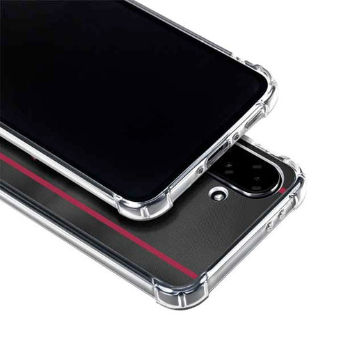NBA Miami Heat Jersey Galaxy A36 5G Clear Case