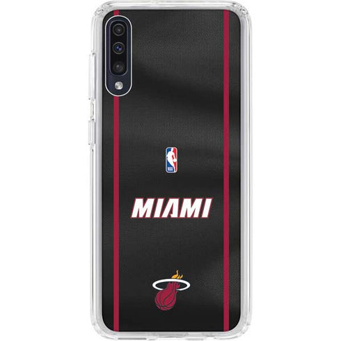 NBA Miami Heat Jersey Galaxy A50 Clear Case