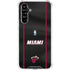 NBA Miami Heat Jersey Galaxy A54 5G Clear Case
