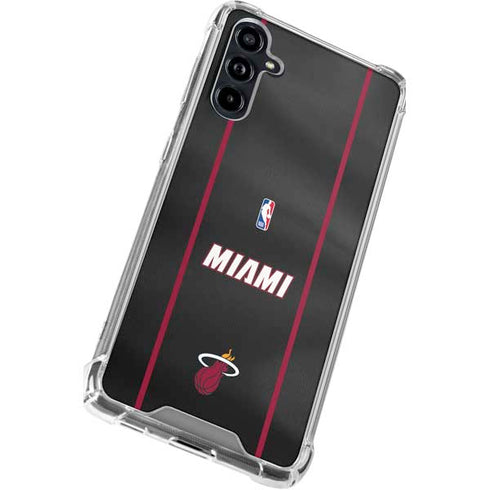 NBA Miami Heat Jersey Galaxy A54 5G Clear Case