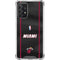 NBA Miami Heat Jersey Galaxy A72 5G Clear Case