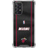 NBA Miami Heat Jersey Galaxy A72 5G Clear Case