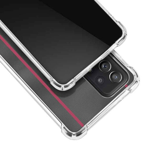 NBA Miami Heat Jersey Galaxy A72 5G Clear Case