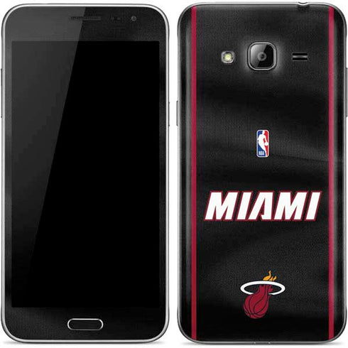 NBA Miami Heat Jersey Galaxy J3 Skin