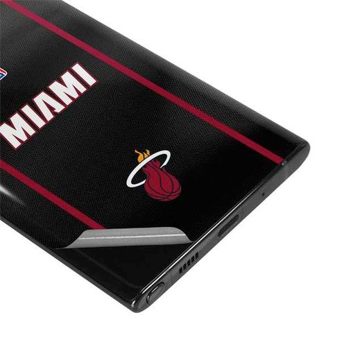 NBA Miami Heat Jersey Galaxy Note 10 Plus Skin