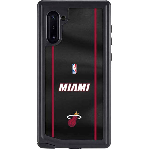NBA Miami Heat Jersey Galaxy Note 10 Waterproof Case