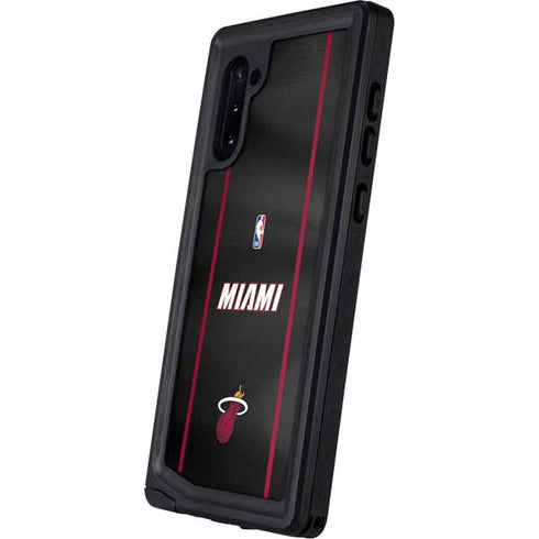 NBA Miami Heat Jersey Galaxy Note 10 Waterproof Case