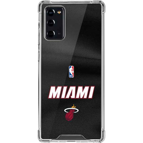 NBA Miami Heat Jersey Galaxy Note20 5G Clear Case