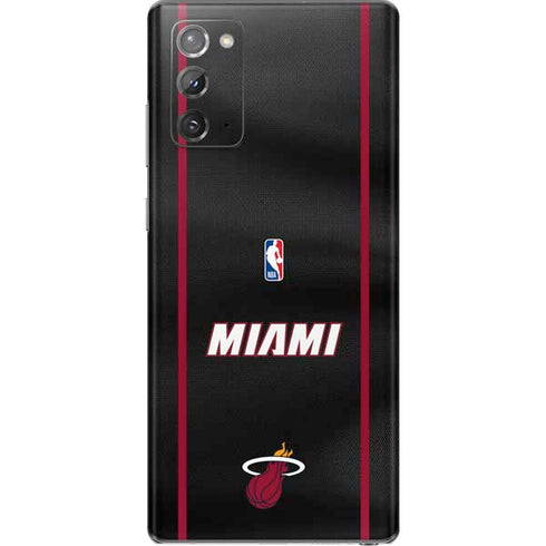 NBA Miami Heat Jersey Galaxy Note20 5G Skin
