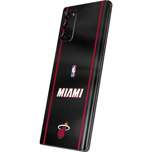 NBA Miami Heat Jersey Galaxy Note20 5G Skin