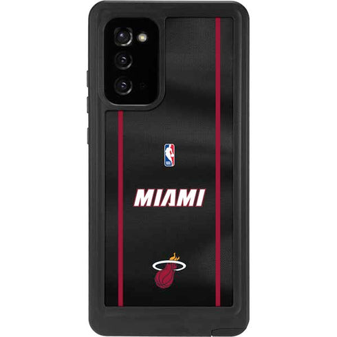 NBA Miami Heat Jersey Galaxy Note20 5G Waterproof Case