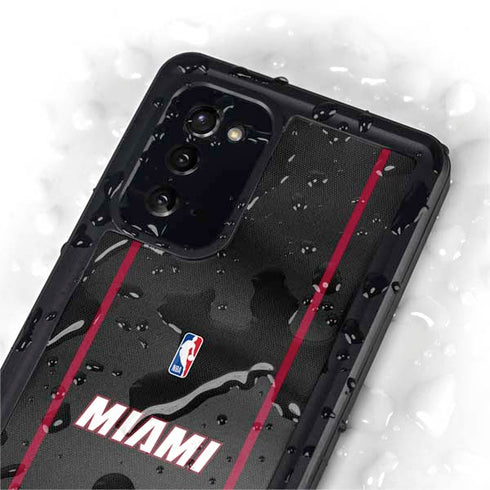 NBA Miami Heat Jersey Galaxy Note20 5G Waterproof Case