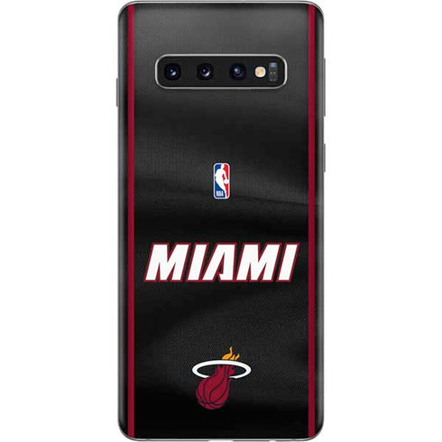 NBA Miami Heat Jersey Galaxy S10 Skin