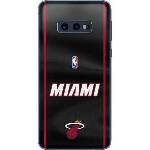 NBA Miami Heat Jersey Galaxy S10e Skin