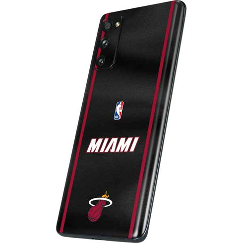 NBA Miami Heat Jersey Galaxy S20 Fan Edition Skin
