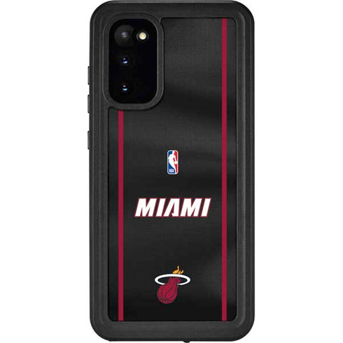 NBA Miami Heat Jersey Galaxy S20 Waterproof Case