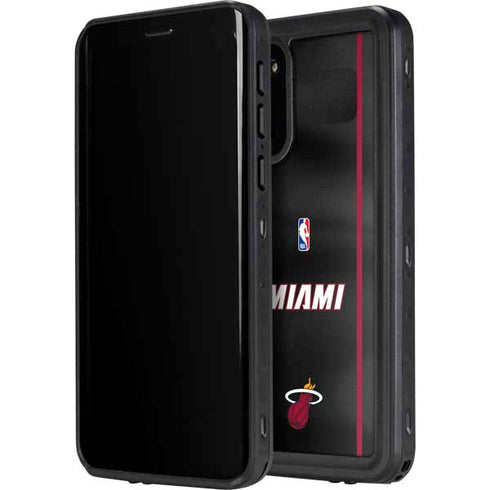 NBA Miami Heat Jersey Galaxy S20 Waterproof Case