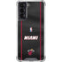 NBA Miami Heat Jersey Galaxy S21 5G Clear Case