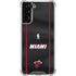 NBA Miami Heat Jersey Galaxy S21 Plus 5G Clear Case