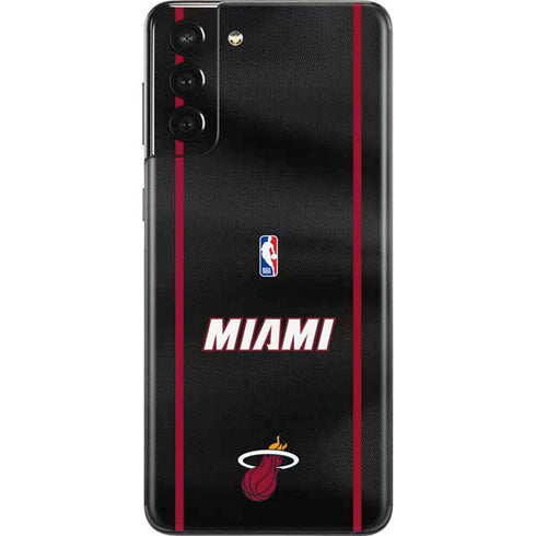 NBA Miami Heat Jersey Galaxy S21 Plus 5G Skin
