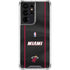 NBA Miami Heat Jersey Galaxy S21 Ultra 5G Clear Case
