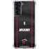 NBA Miami Heat Jersey Galaxy S22 Clear Case