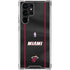 NBA Miami Heat Jersey Galaxy S22 Ultra Clear Case